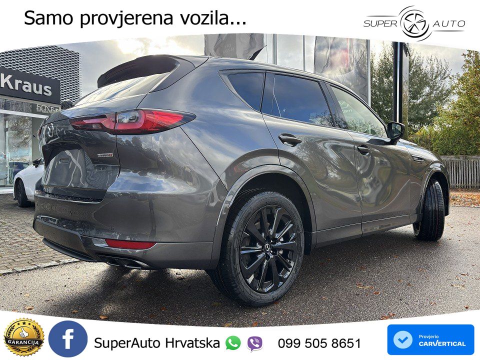 Mazda CX-60 3.3 e-Skyactiv D (254 KS) AWD Automatic MATRIX+GR SJED+KAM