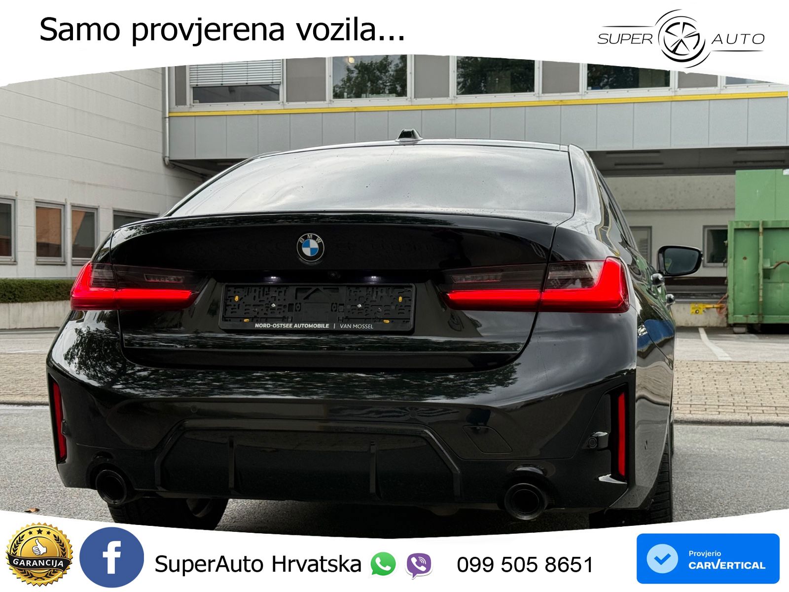 BMW 320d (190 KS) Steptronic M Sport LED+GR SJED+ACC