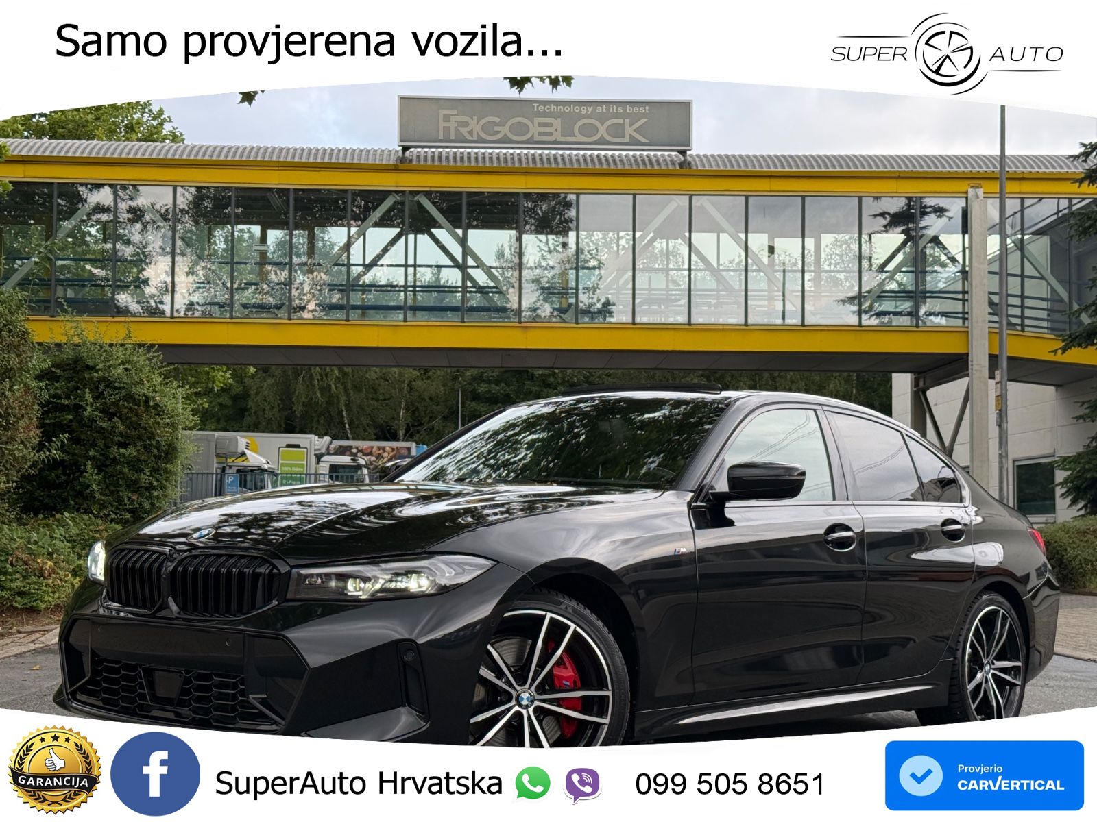 BMW 320d (190 KS) Steptronic M Sport LED+GR SJED+ACC