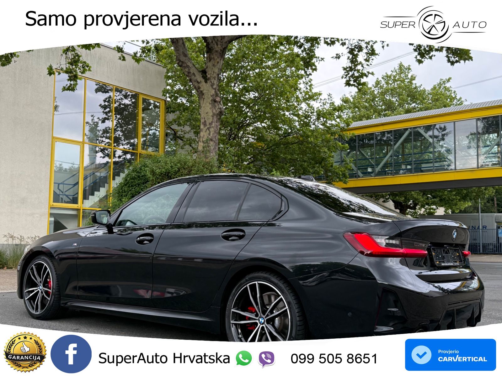 BMW 320d (190 KS) Steptronic M Sport LED+GR SJED+ACC