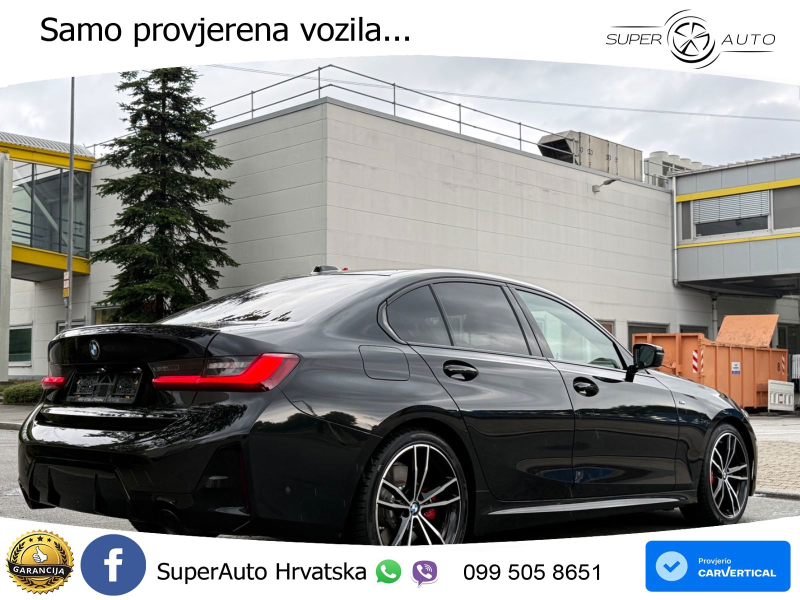BMW 320d (190 KS) Steptronic M Sport LED+GR SJED+ACC
