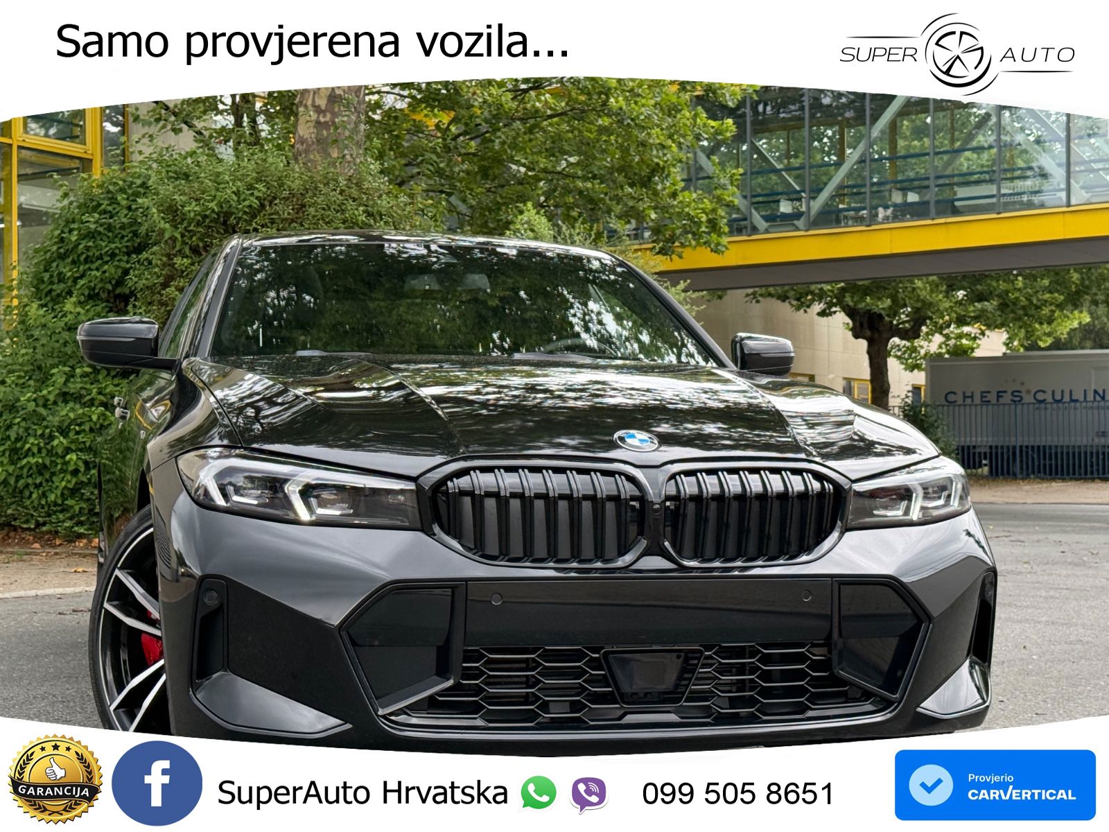 BMW 320d (190 KS) Steptronic M Sport LED+GR SJED+ACC