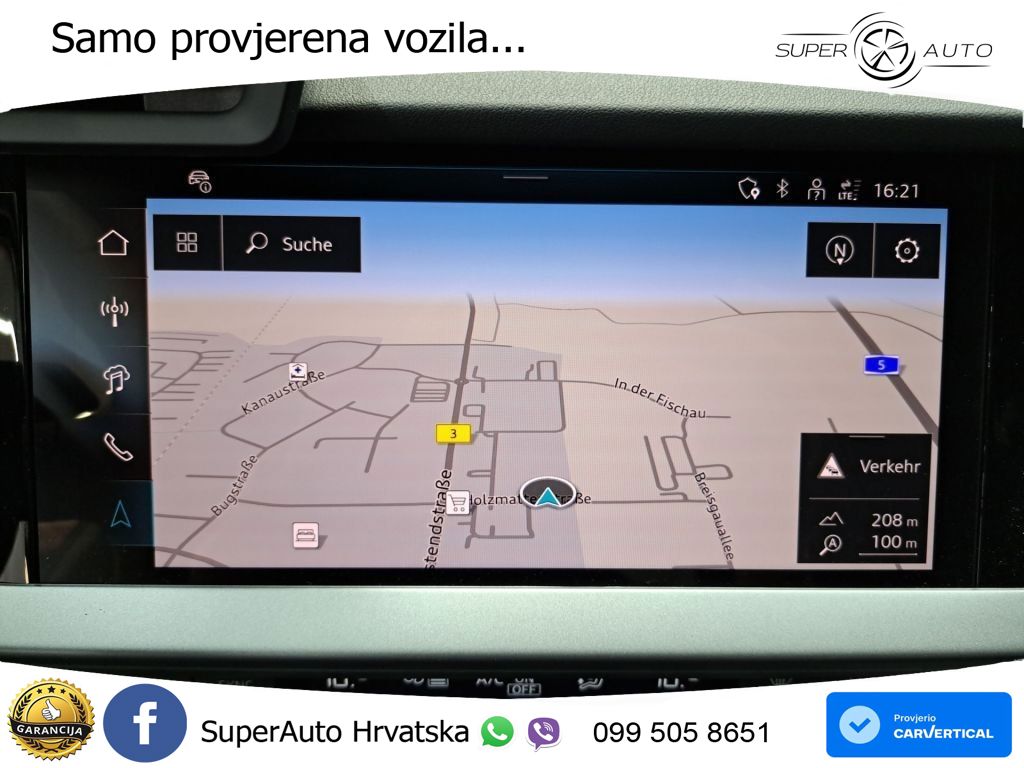 Audi A3 40 TFSI (204 KS) quattro S tronic S line LED+GR SJED+ACC
