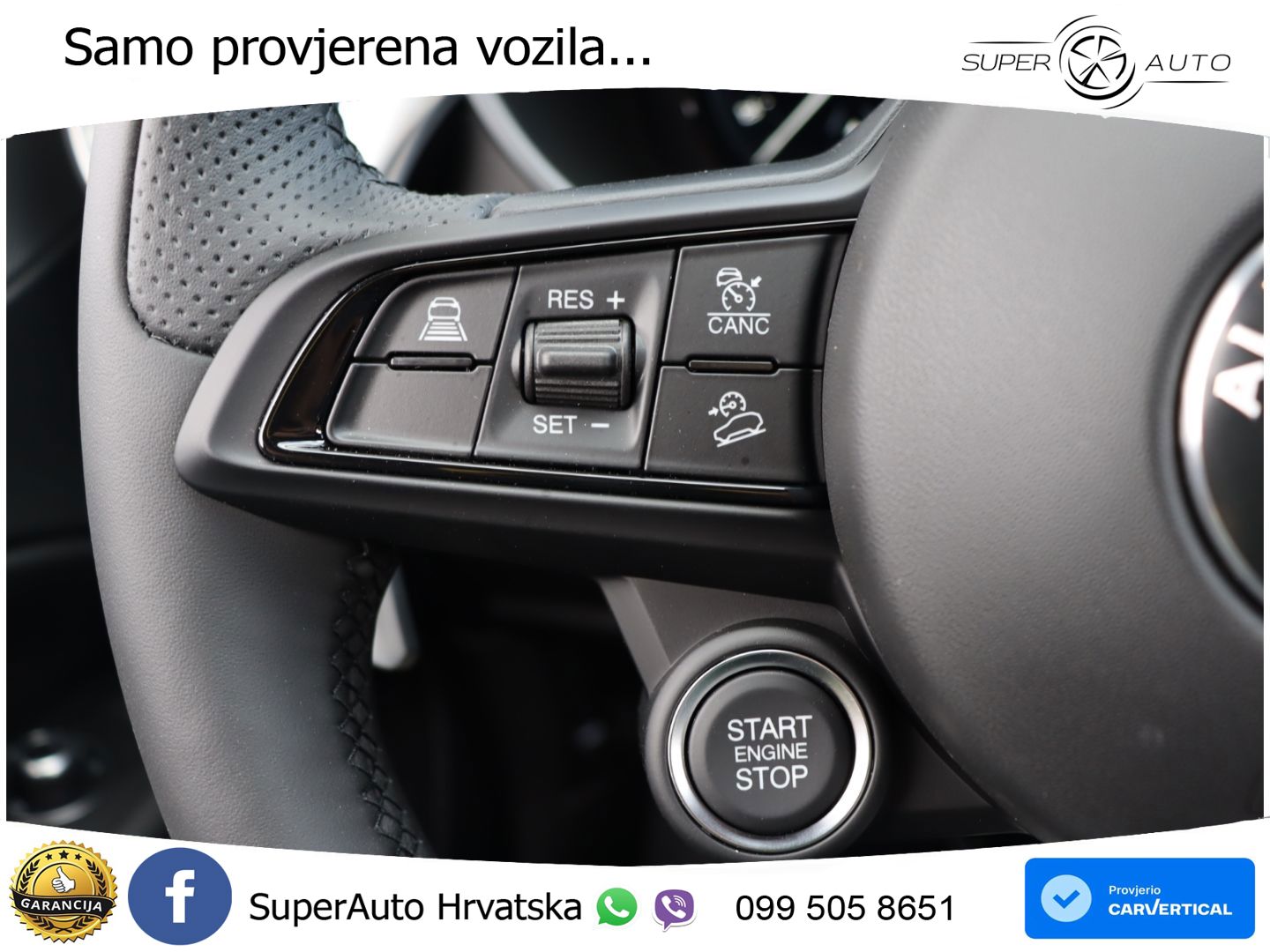 Alfa Romeo Stelvio 2.2 MultiJet II (210 KS) Q4 Automatic LED+GR SJED+ACC