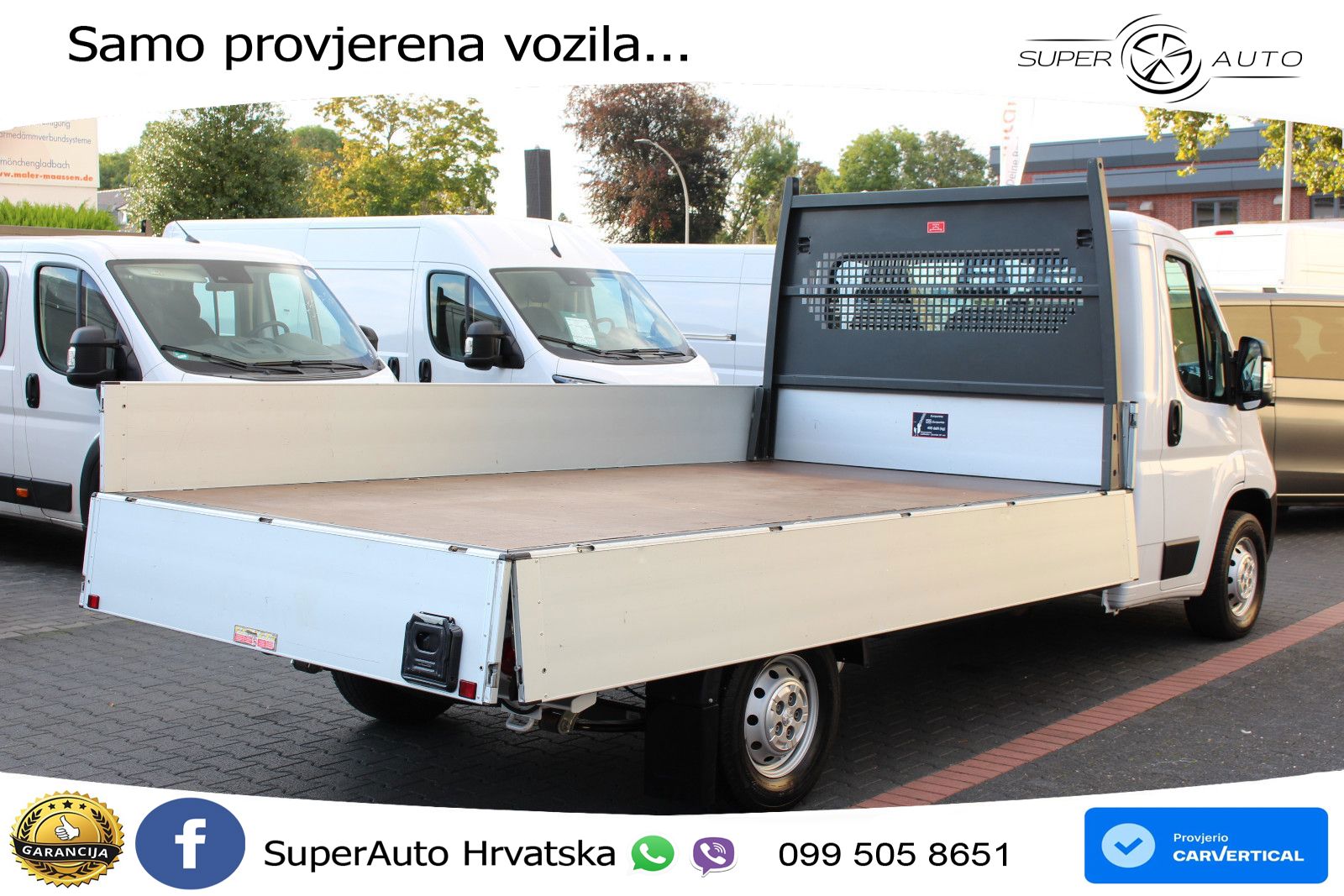 Peugeot Boxer Pritsche 33 L3 140 *Klima*Tempomat*S&S 140 KS