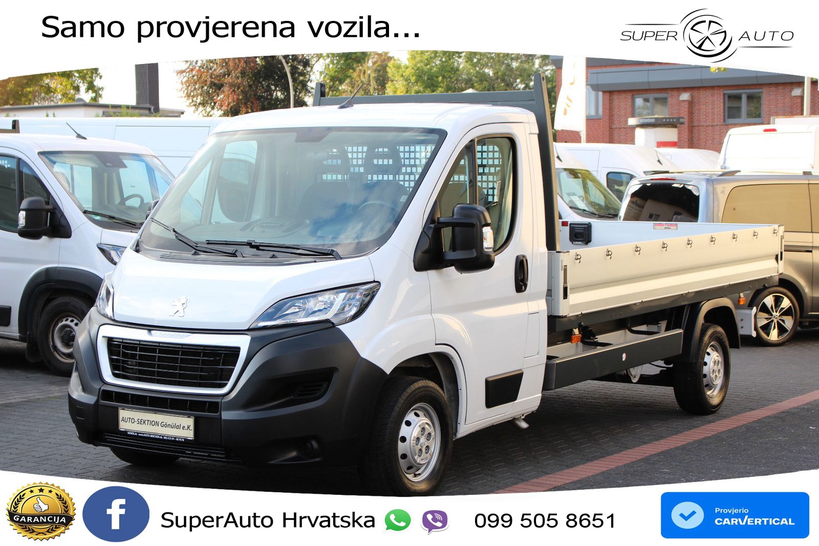 Peugeot Boxer Pritsche 33 L3 140 *Klima*Tempomat*S&S 140 KS