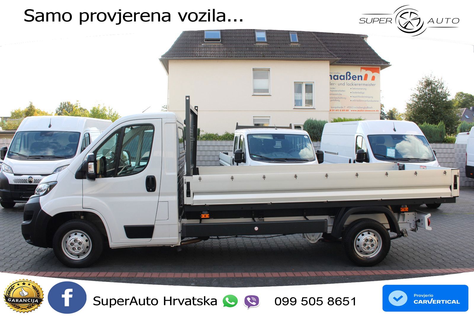 Peugeot Boxer Pritsche 33 L3 140 *Klima*Tempomat*S&S 140 KS