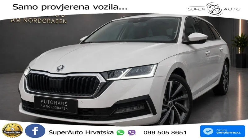 Škoda Octavia Combi 2.0 TDI (150 KS) DSG LED+GR SJED+ACC