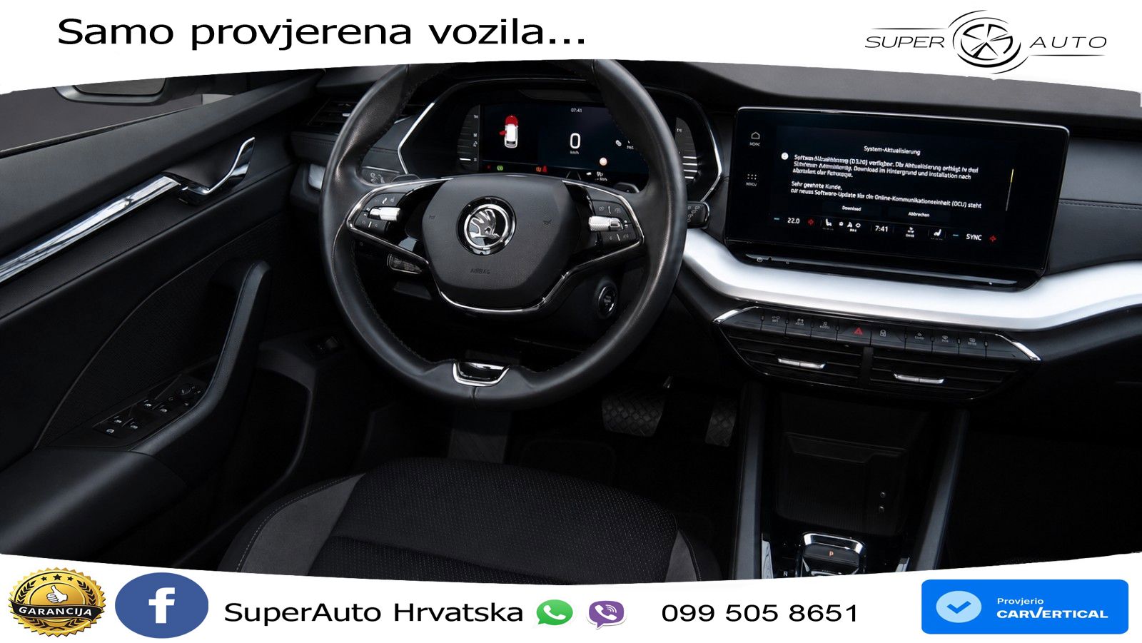 Škoda Octavia Combi 2.0 TDI (150 KS) DSG LED+GR SJED+ACC