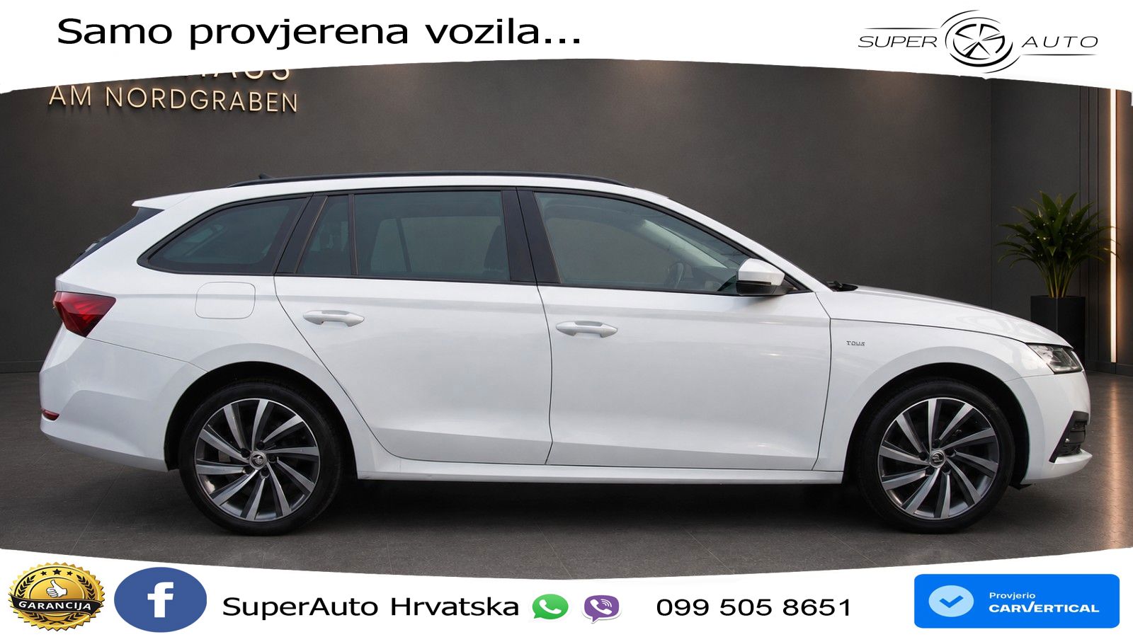 Škoda Octavia Combi 2.0 TDI (150 KS) DSG LED+GR SJED+ACC