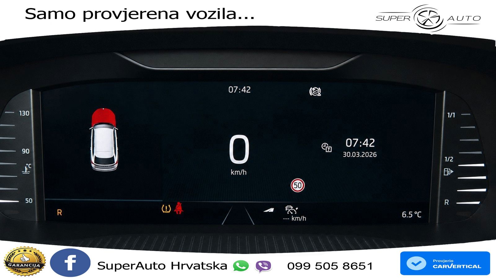 Škoda Octavia Combi 2.0 TDI (150 KS) DSG LED+GR SJED+ACC