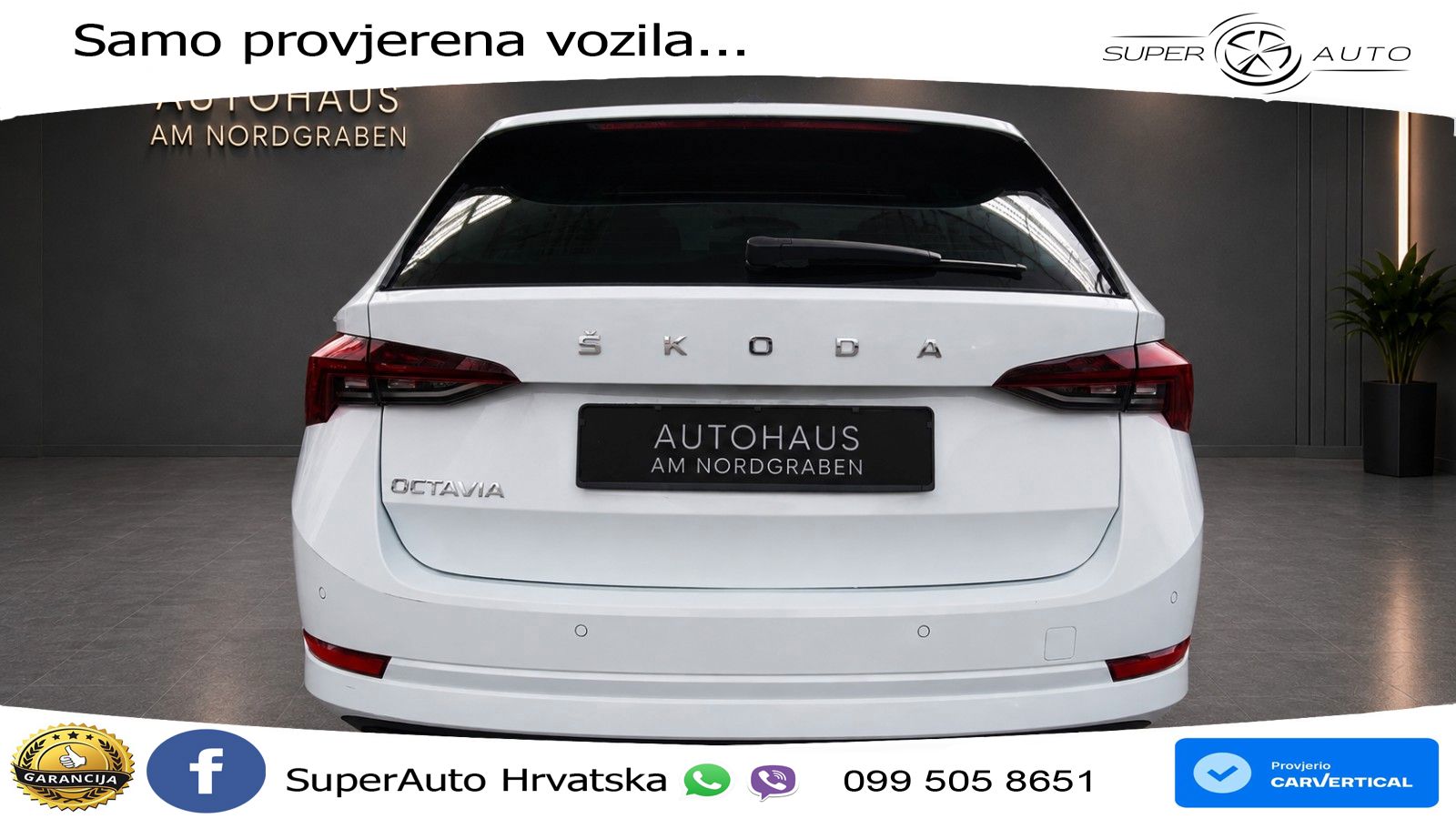Škoda Octavia Combi 2.0 TDI (150 KS) DSG LED+GR SJED+ACC
