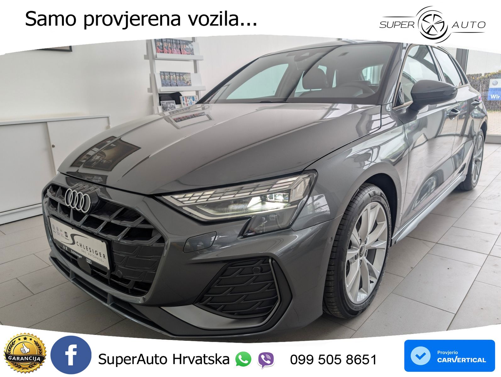Audi A3 35 TFSI (150 KS) S tronic S line LED+GR SJED+ACC