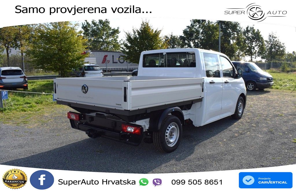 Volkswagen T7 Transporter Doka Pritsche TDI Aut. 4Mo. lang 150 KS