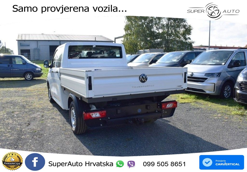 Volkswagen T7 Transporter Doka Pritsche TDI Aut. 4Mo. lang 150 KS