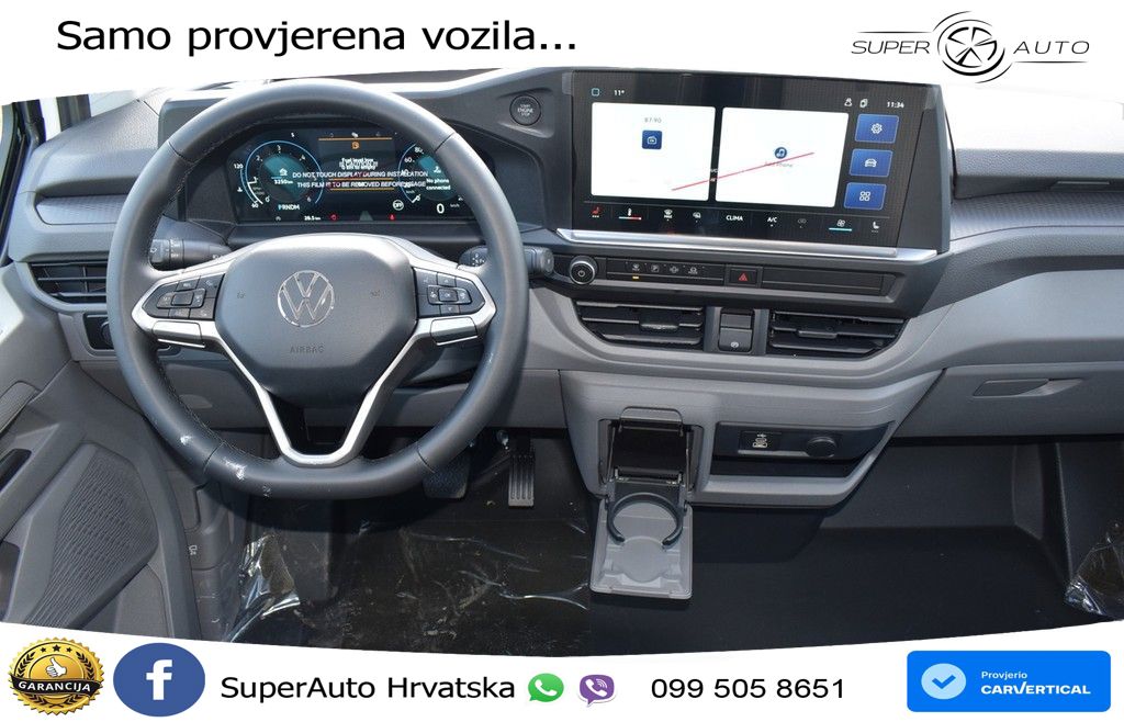 Volkswagen T7 Transporter Doka Pritsche TDI Aut. 4Mo. lang 150 KS