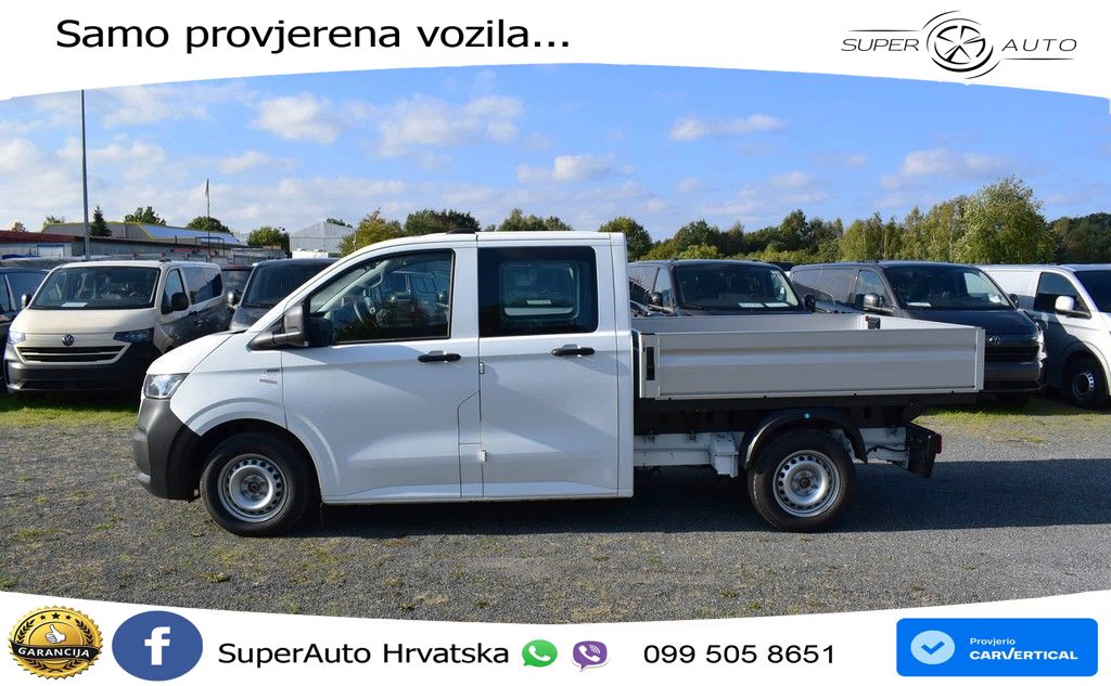 Volkswagen T7 Transporter Doka Pritsche TDI Aut. 4Mo. lang 150 KS