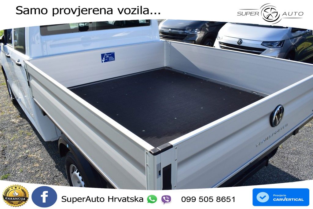 Volkswagen T7 Transporter Doka Pritsche TDI Aut. 4Mo. lang 150 KS