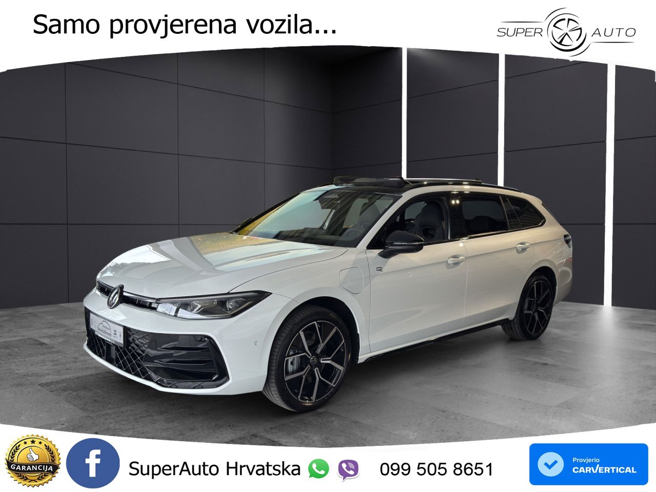 Volkswagen Passat Variant 1.5 TSI (272 KS) eHybrid DSG R-Line MATRIX+GR SJED+KAM