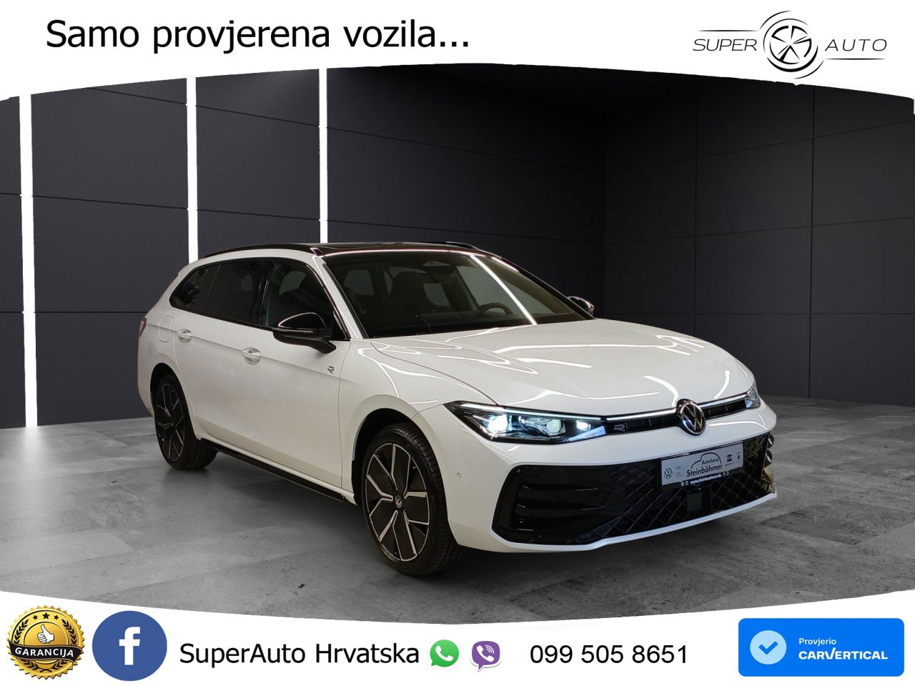 Volkswagen Passat Variant 1.5 TSI (272 KS) eHybrid DSG R-Line MATRIX+GR SJED+KAM