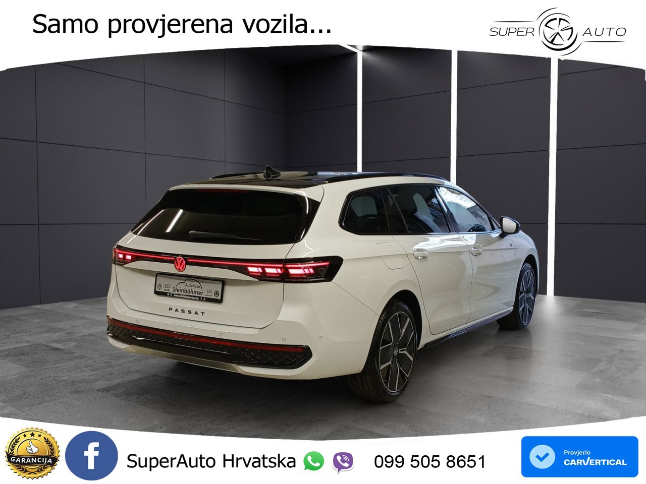 Volkswagen Passat Variant 1.5 TSI (272 KS) eHybrid DSG R-Line MATRIX+GR SJED+KAM