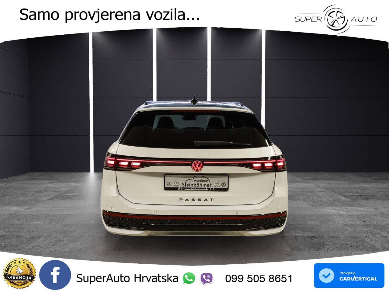 Volkswagen Passat Variant 1.5 TSI (272 KS) eHybrid DSG R-Line MATRIX+GR SJED+KAM