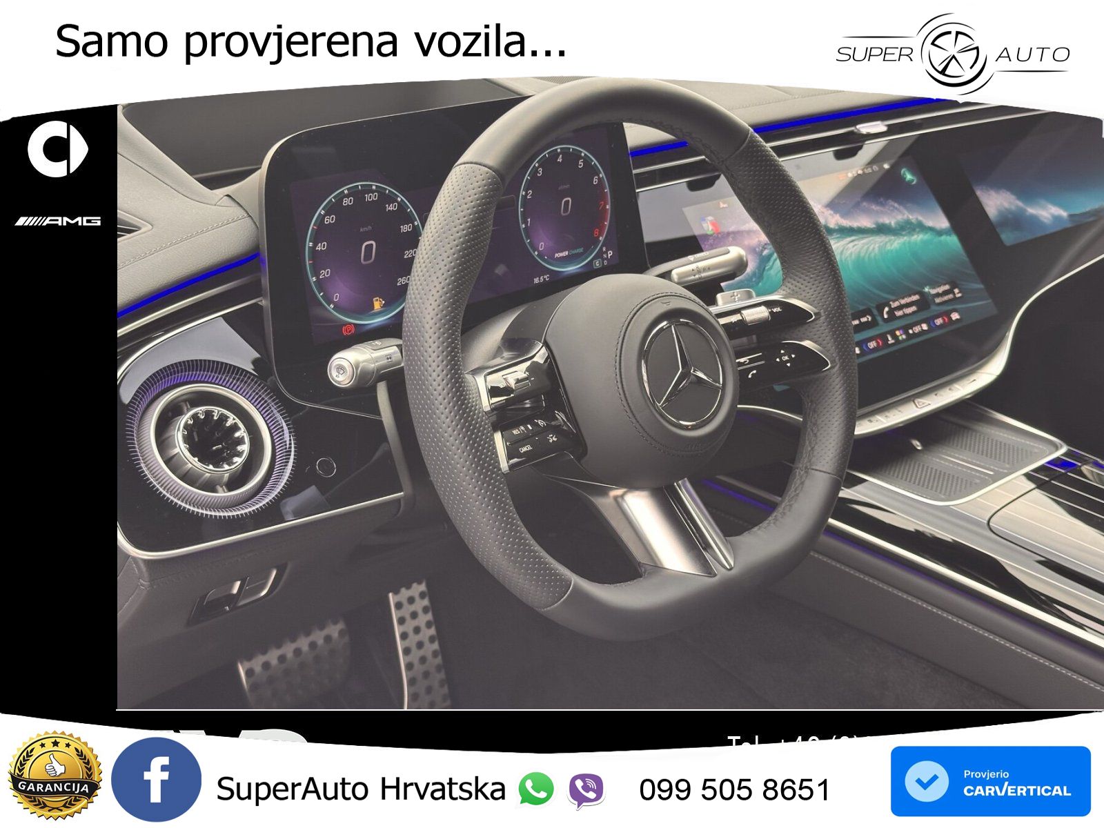 Mercedes S 580 V8 (537 KS) EQ Boost 4MATIC 9G-TRONIC AMG ZRAČNI+ACC+GR SJED+KAM+PANO