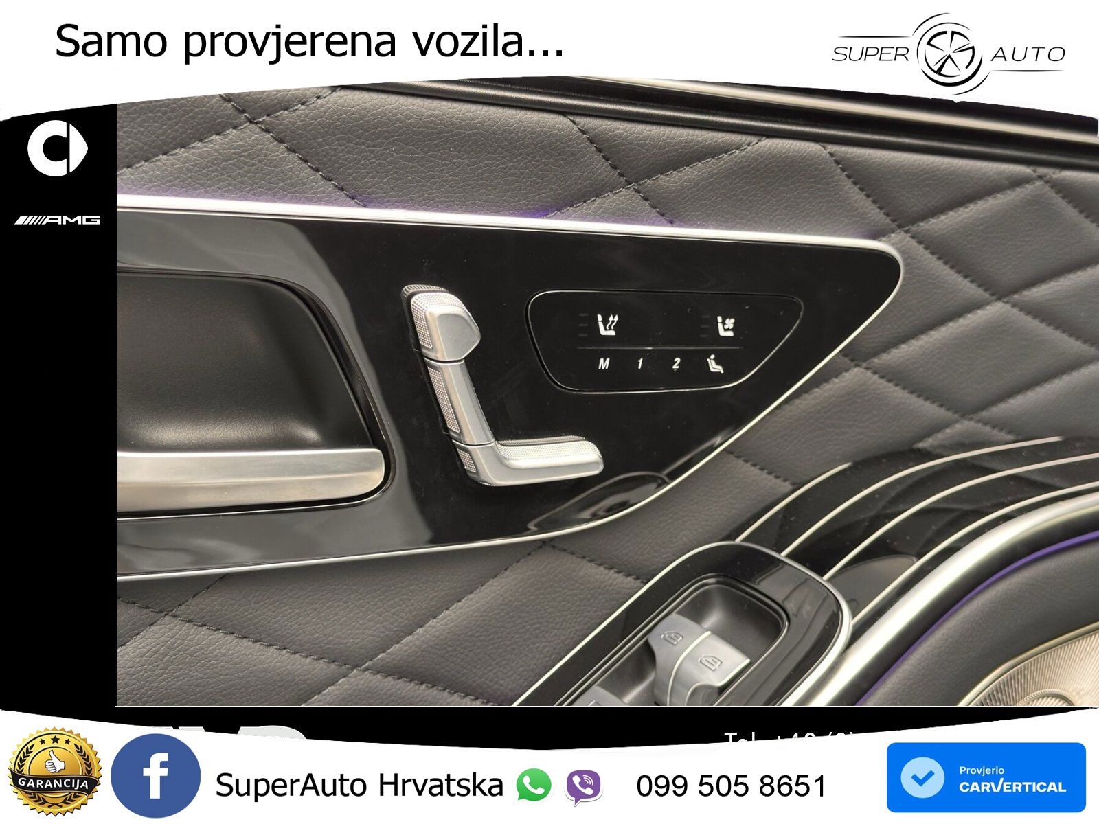 Mercedes S 580 V8 (537 KS) EQ Boost 4MATIC 9G-TRONIC AMG ZRAČNI+ACC+GR SJED+KAM+PANO