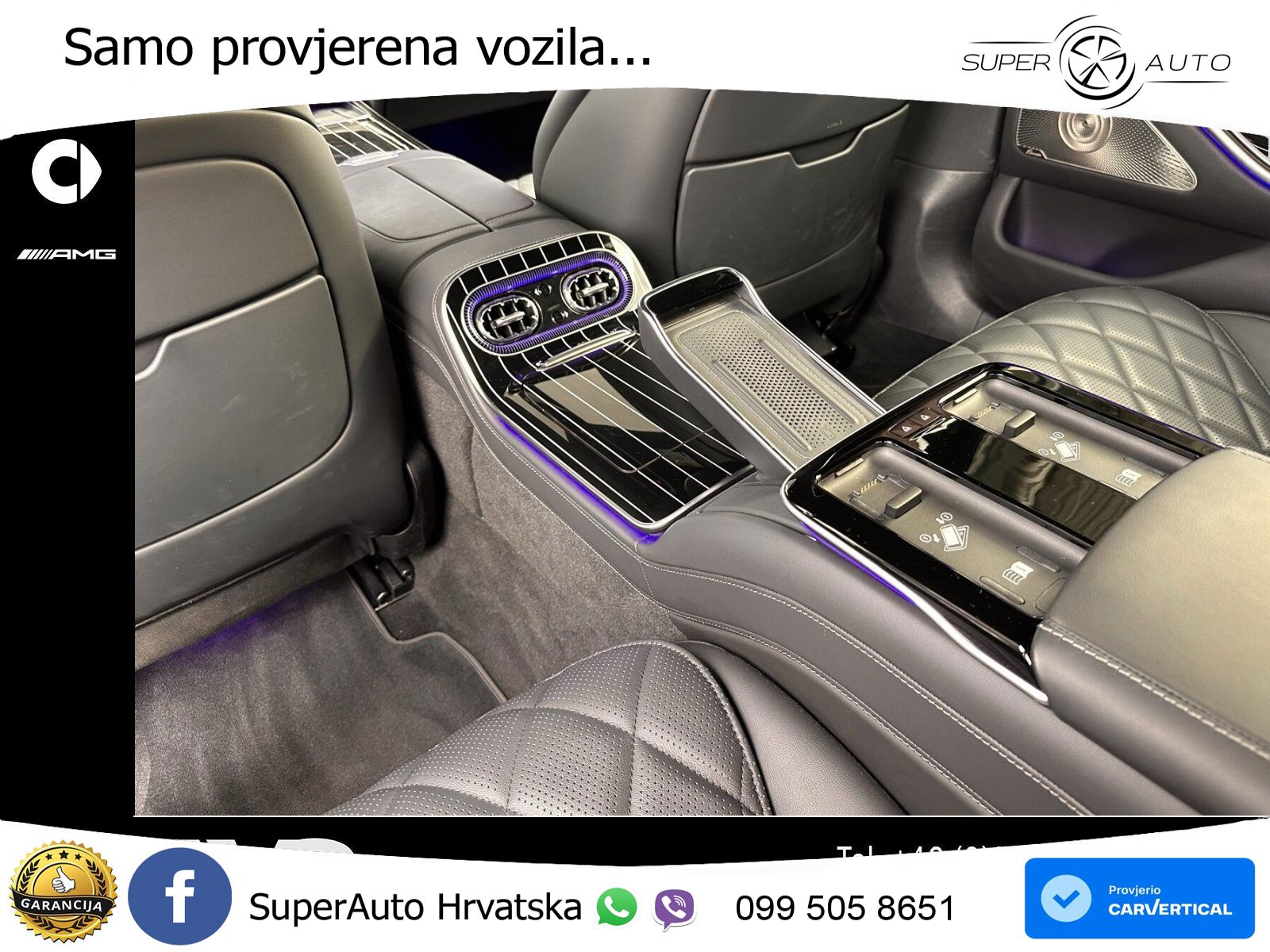 Mercedes S 580 V8 (537 KS) EQ Boost 4MATIC 9G-TRONIC AMG ZRAČNI+ACC+GR SJED+KAM+PANO