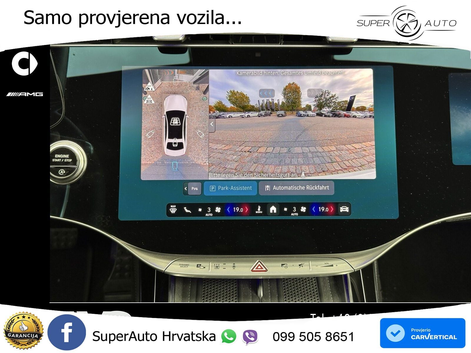 Mercedes S 580 V8 (537 KS) EQ Boost 4MATIC 9G-TRONIC AMG ZRAČNI+ACC+GR SJED+KAM+PANO