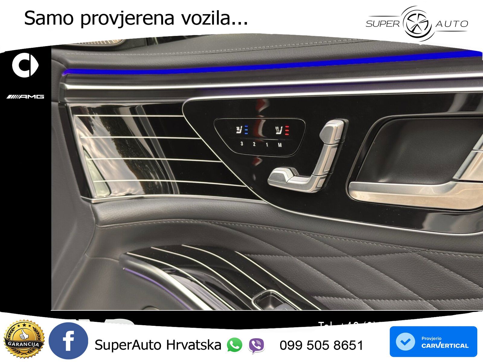 Mercedes S 580 V8 (537 KS) EQ Boost 4MATIC 9G-TRONIC AMG ZRAČNI+ACC+GR SJED+KAM+PANO