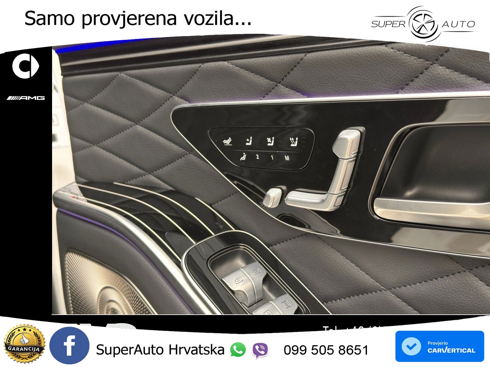 Mercedes S 580 V8 (537 KS) EQ Boost 4MATIC 9G-TRONIC AMG ZRAČNI+ACC+GR SJED+KAM+PANO
