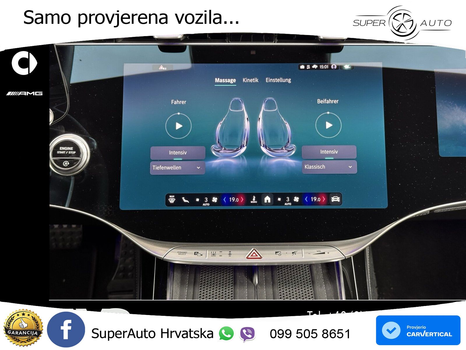 Mercedes S 580 V8 (537 KS) EQ Boost 4MATIC 9G-TRONIC AMG ZRAČNI+ACC+GR SJED+KAM+PANO