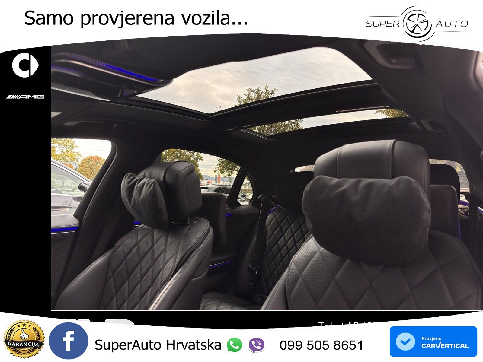 Mercedes S 580 V8 (537 KS) EQ Boost 4MATIC 9G-TRONIC AMG ZRAČNI+ACC+GR SJED+KAM+PANO