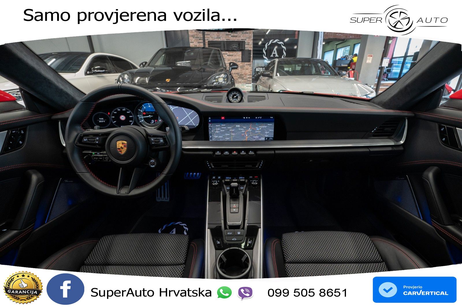 Porsche 911 Turbo S 3.8 (650 KS) PDK ZRAČNI+ACC+GR SJED+KAM+PANO