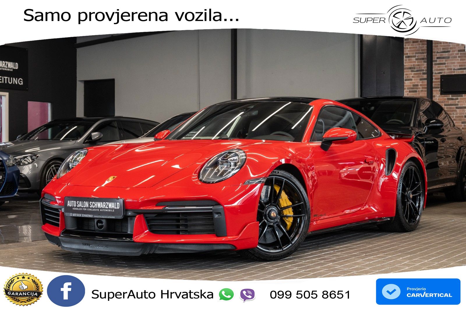 Porsche 911 Turbo S 3.8 (650 KS) PDK ZRAČNI+ACC+GR SJED+KAM+PANO