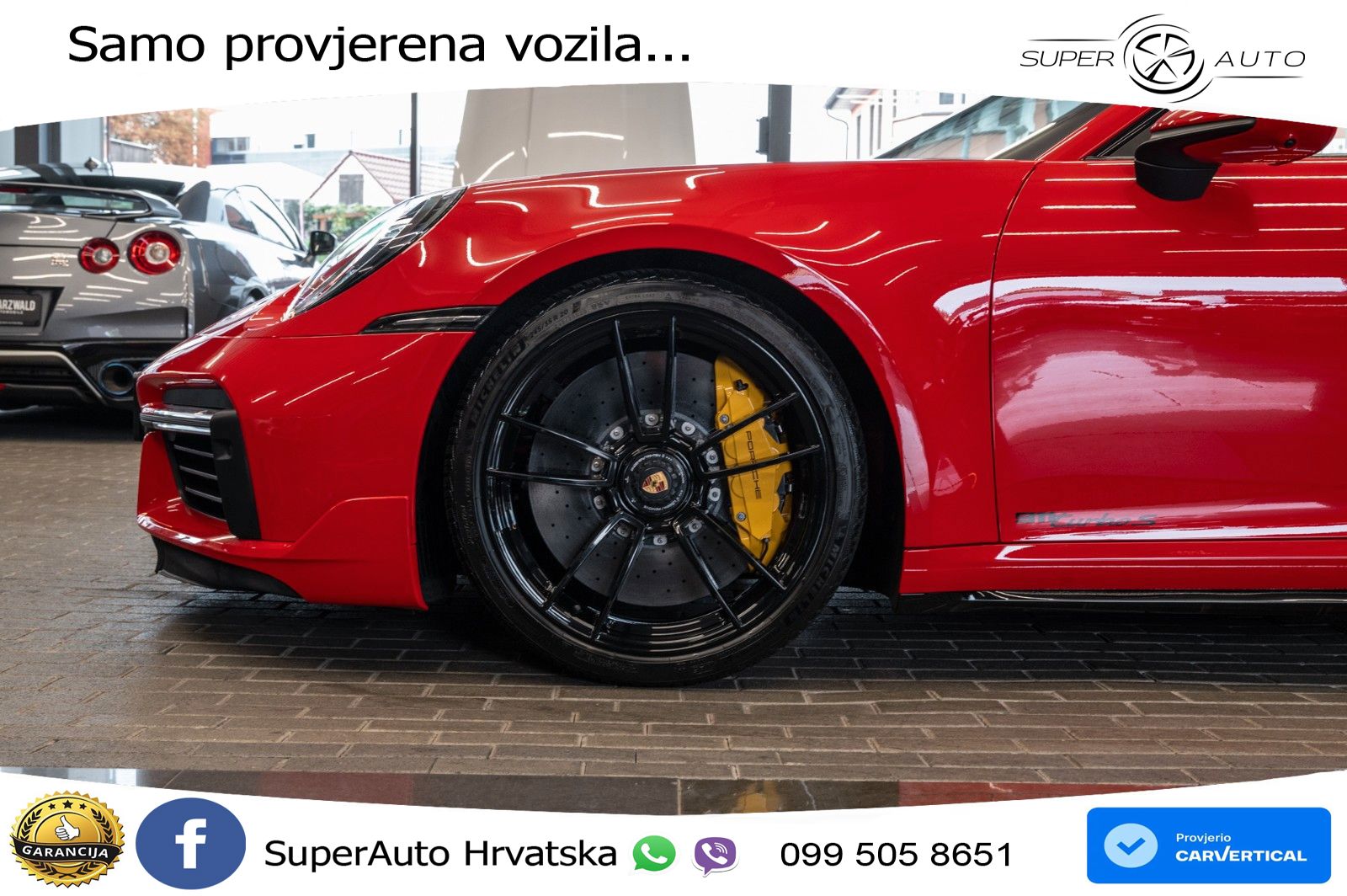 Porsche 911 Turbo S 3.8 (650 KS) PDK ZRAČNI+ACC+GR SJED+KAM+PANO