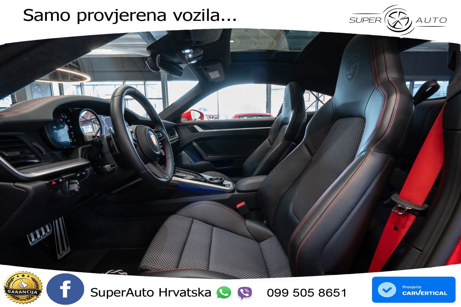 Porsche 911 Turbo S 3.8 (650 KS) PDK ZRAČNI+ACC+GR SJED+KAM+PANO