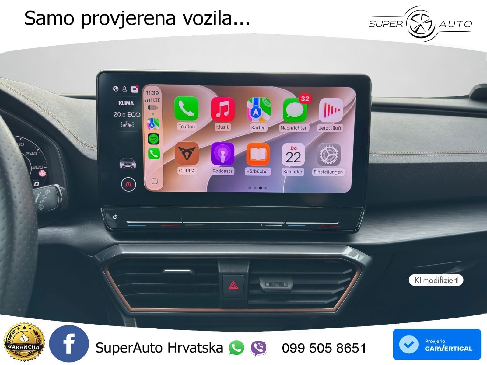 Cupra Formentor 1.4 TSI (245 KS) e-Hybrid DSG VZ LED+GR SJED+ACC