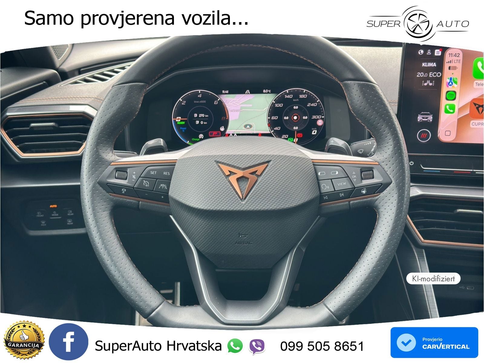 Cupra Formentor 1.4 TSI (245 KS) e-Hybrid DSG VZ LED+GR SJED+ACC