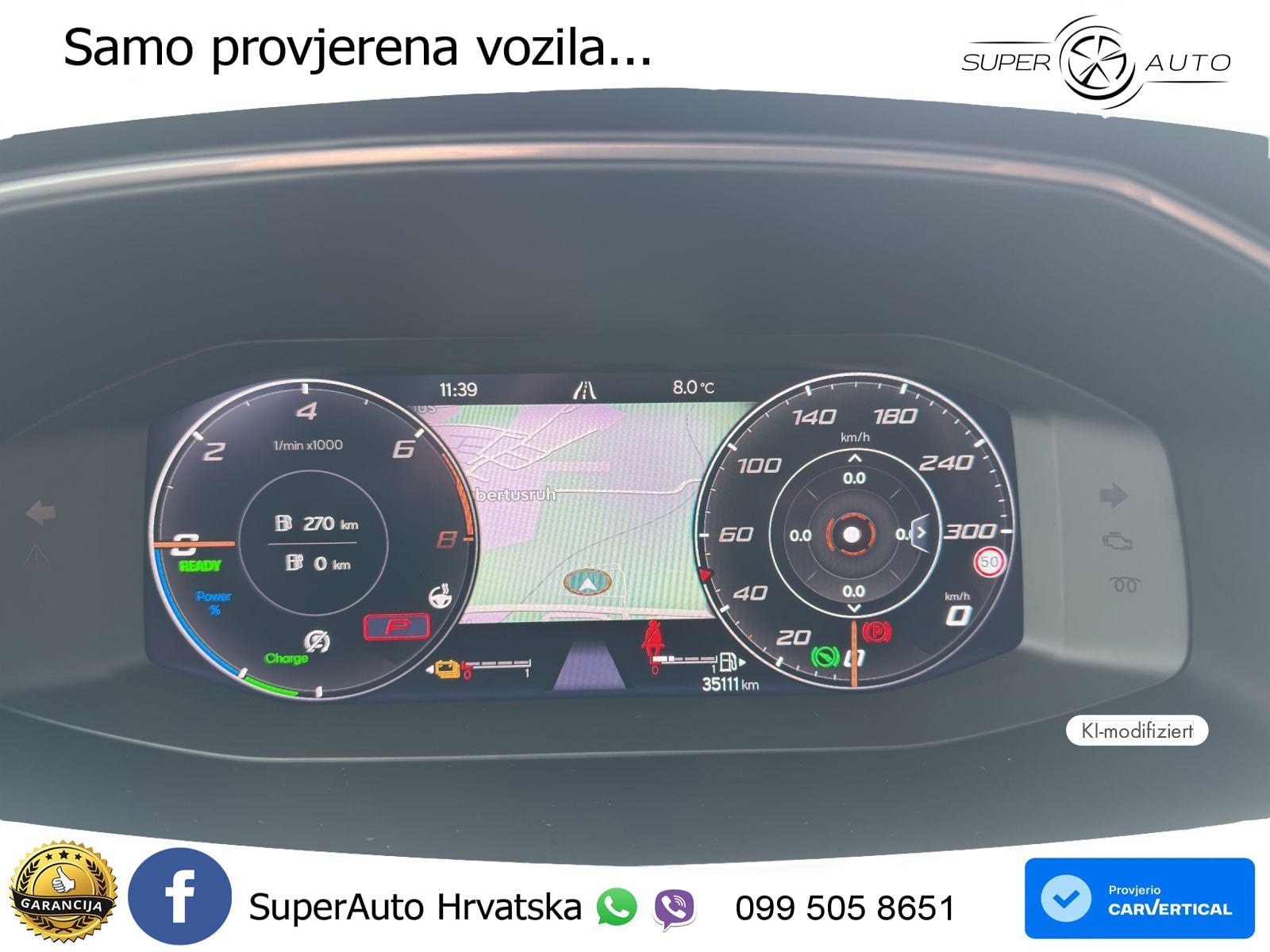 Cupra Formentor 1.4 TSI (245 KS) e-Hybrid DSG VZ LED+GR SJED+ACC