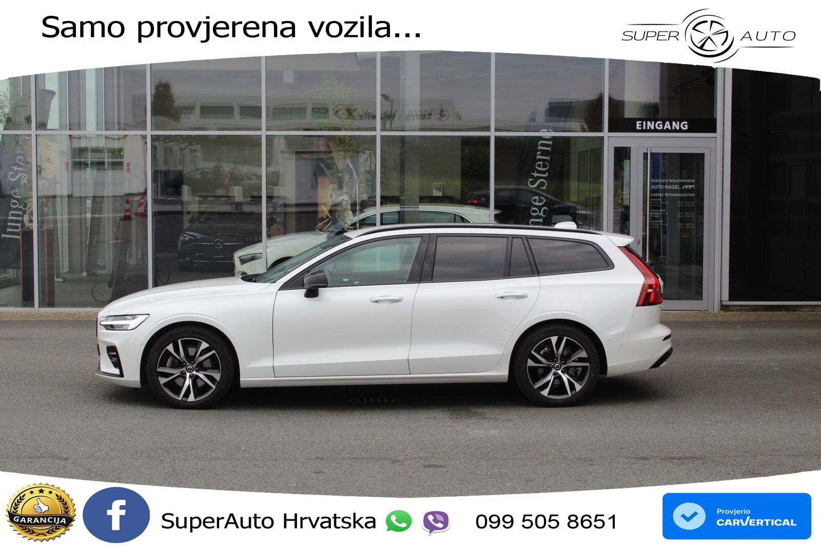 Volvo V60 2.0 B4 Benzin DCT LED+GR SJED+ACC