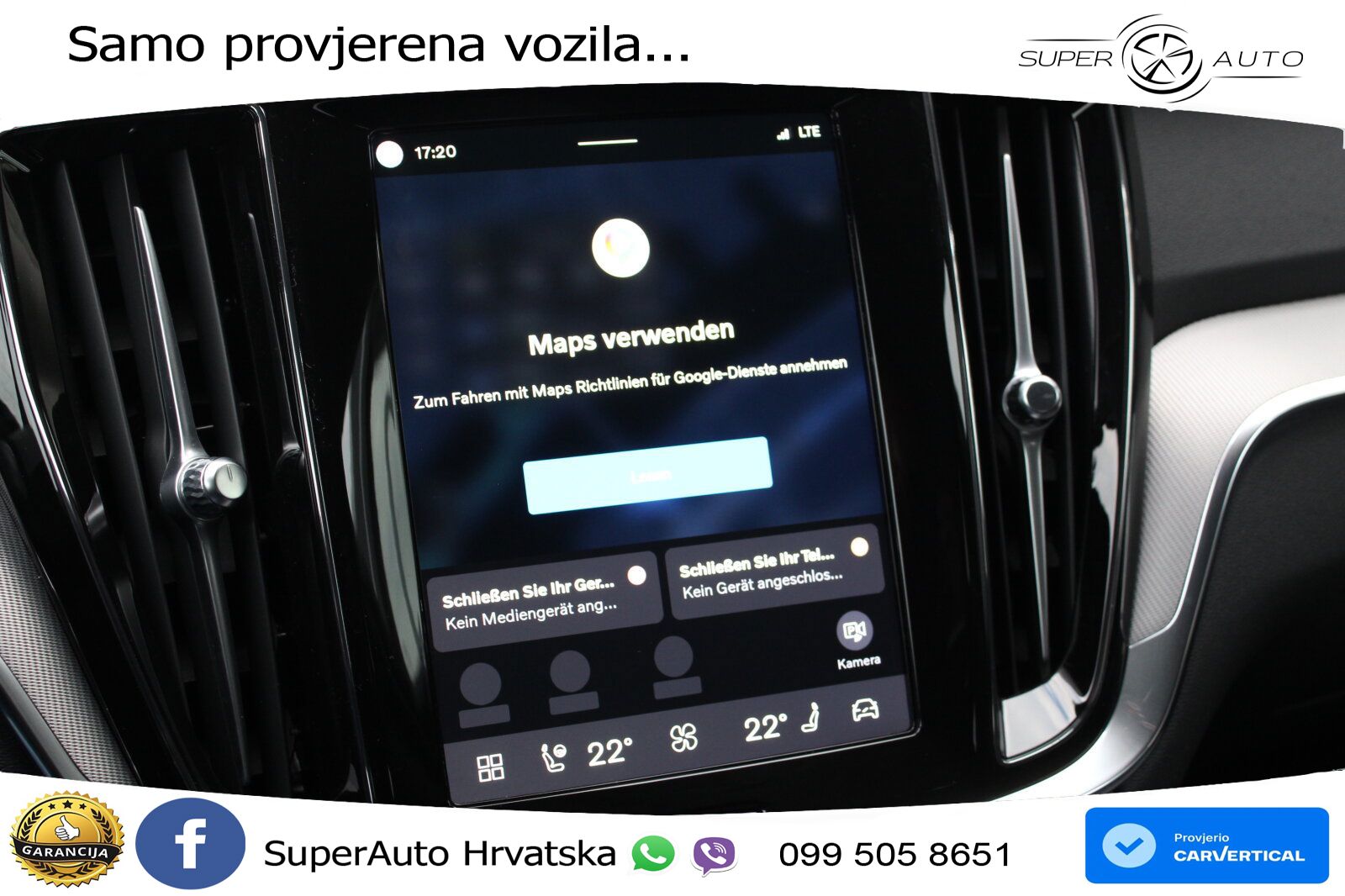 Volvo V60 2.0 B4 Benzin DCT LED+GR SJED+ACC
