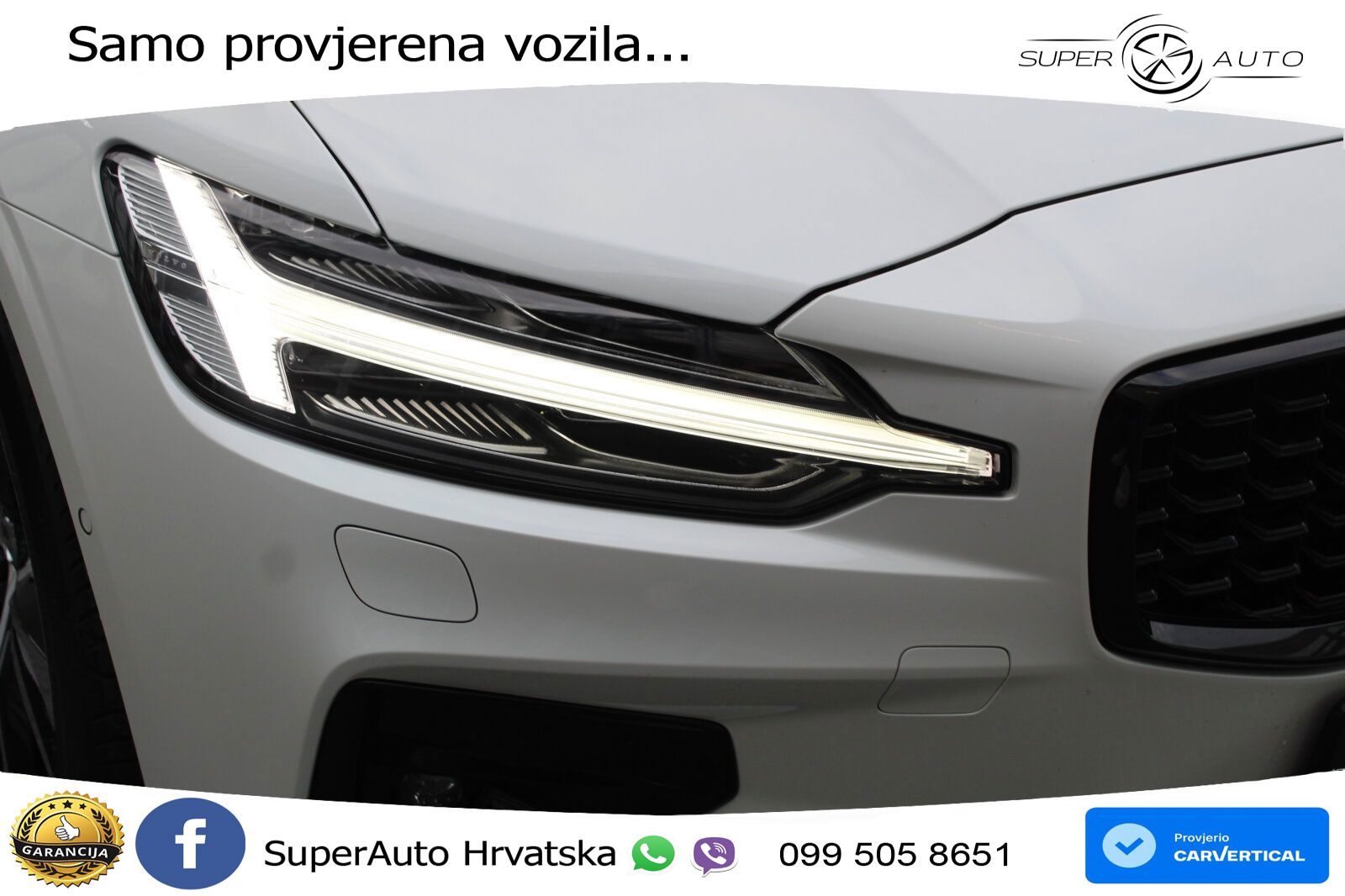 Volvo V60 2.0 B4 Benzin DCT LED+GR SJED+ACC