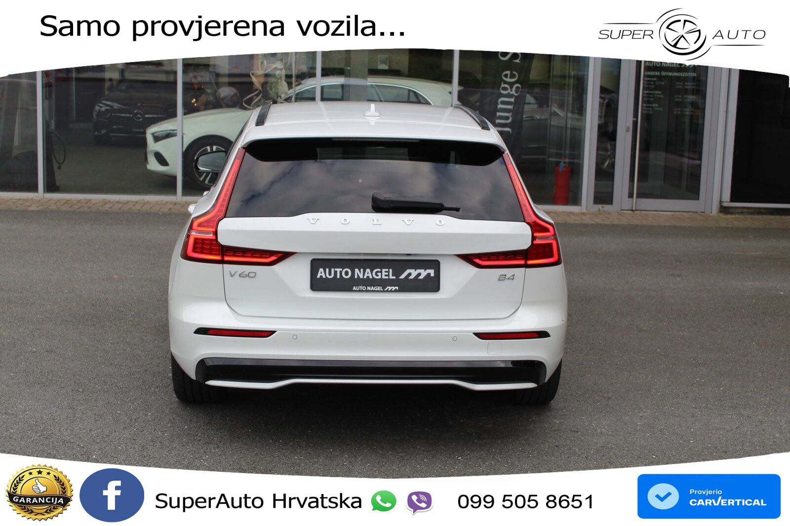 Volvo V60 2.0 B4 Benzin DCT LED+GR SJED+ACC