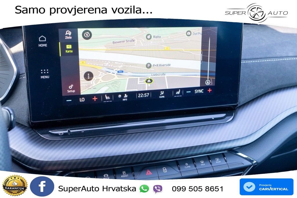 Škoda Octavia Combi RS 2.0 TDI (200 KS) DSG MATRIX+GR SJED+KAM