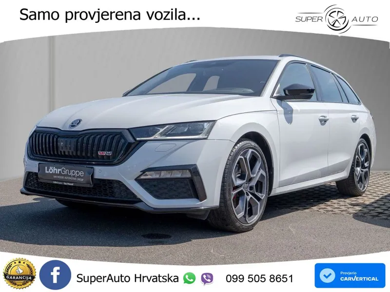 Škoda Octavia Combi RS 2.0 TDI (200 KS) DSG MATRIX+GR SJED+KAM