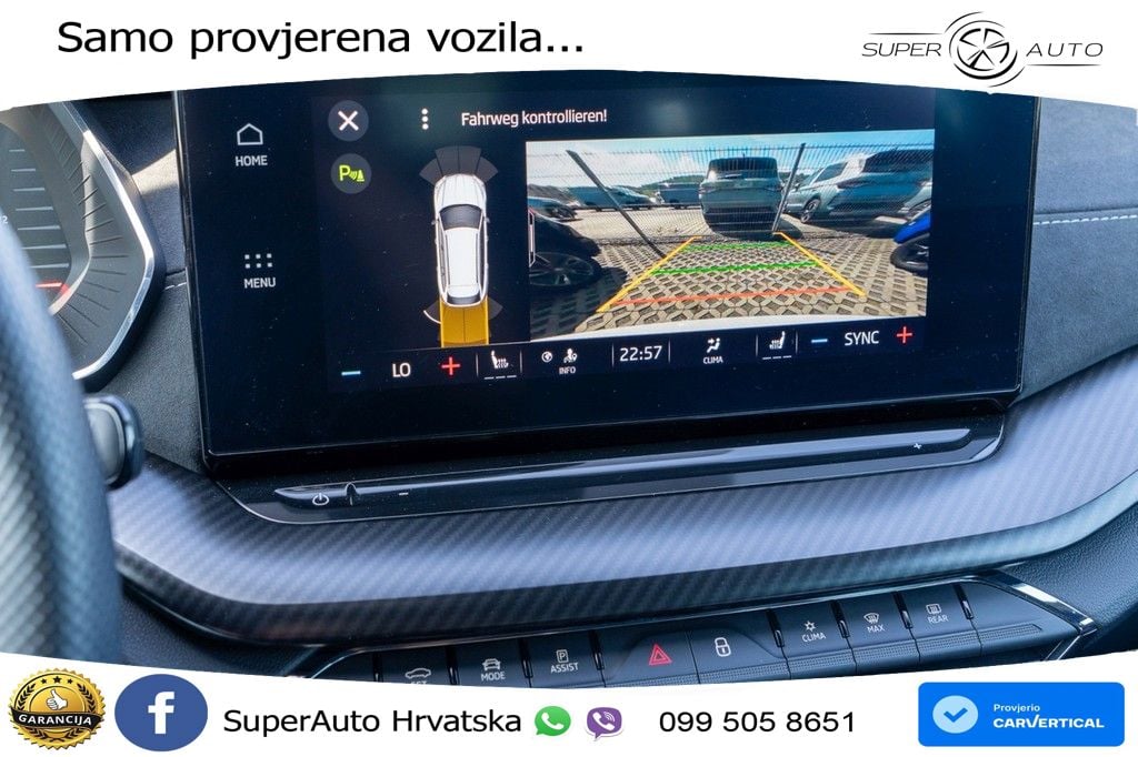 Škoda Octavia Combi RS 2.0 TDI (200 KS) DSG MATRIX+GR SJED+KAM