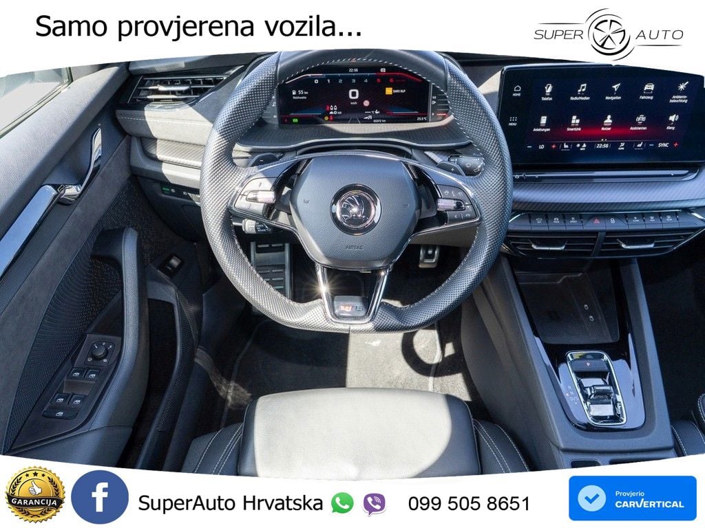 Škoda Octavia Combi RS 2.0 TDI (200 KS) DSG MATRIX+GR SJED+KAM