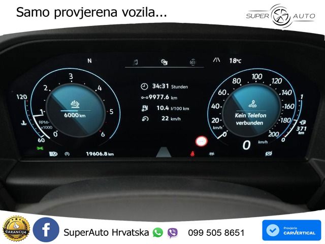 Volkswagen T7 Transporter Kasten 2.0 TDI KR LED/RFK/10.30Ga 110 KS